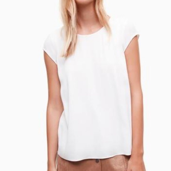 WILFRED FREE | ARITZIA Juglier Blouse Capped Slv - Picture 2 of 5